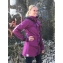 Softshellová parka fialová BASIC LWD