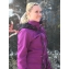 Softshellová parka fialová BASIC LWD