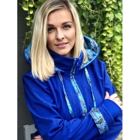 Softshellová parka Páv