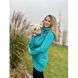 Petrolejová mikina Orange