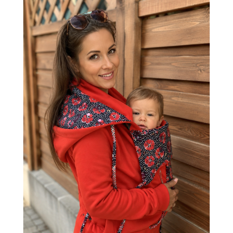 Červená mikina RED