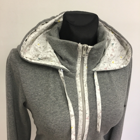 Sivá mikina MINIGEO