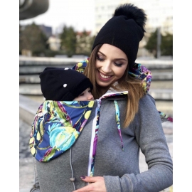 Sivá mikina Mona Lisa